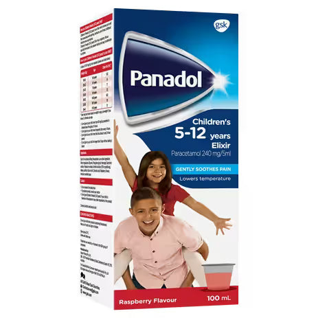 PANADOL CHILDERN 5-12 SYRUP 100 ML