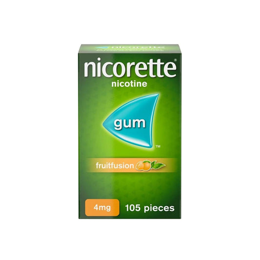 NICORETTE FRUIT 4 MG 105 GUM