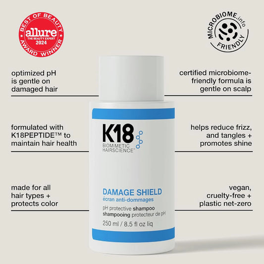 K18 Damage Shield Ph Protective Shampoo 250 Ml