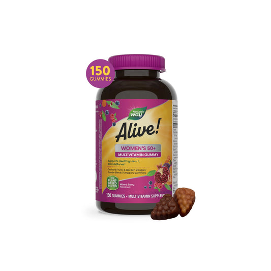 Alive Womens 50+ Gummy Multivitamin 150 Gummie
