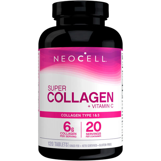 NEOCELL SUPER COLLAGEN + VIT C 120 TAB