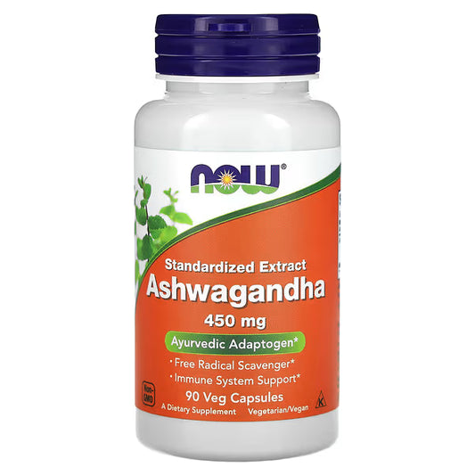 Now Ashwagandha 450 MG 90 Cap