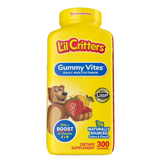 LIL CRITTERS MULTIVITAMIN 300GUMMIES