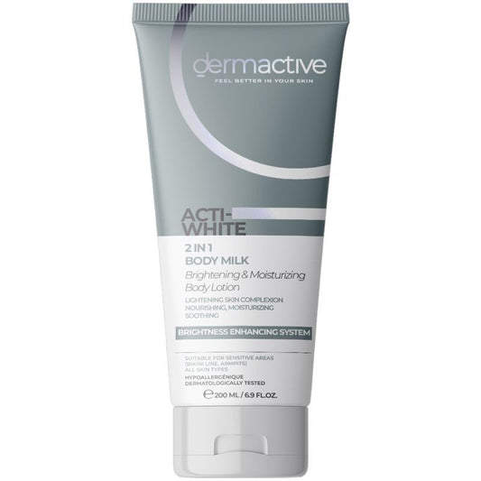 Dermactive Acti White 2 In 1 Body Milk 200 ML