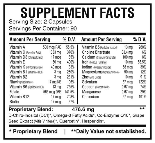 AMS PRECONCEPTION PLUS for Women 180 caps