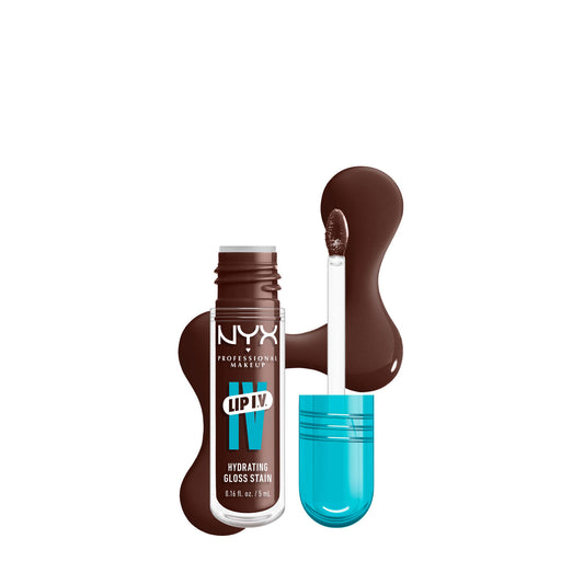 NYX LIP I.V HYDRATING GLOSS SERUM 06 ESPRESSO 5ML