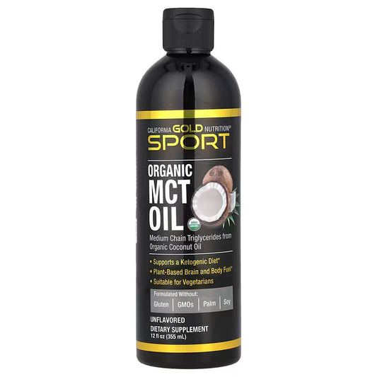 CALIFORNIA GOLD NUTRI ORGANIC MCT OIL 355ML