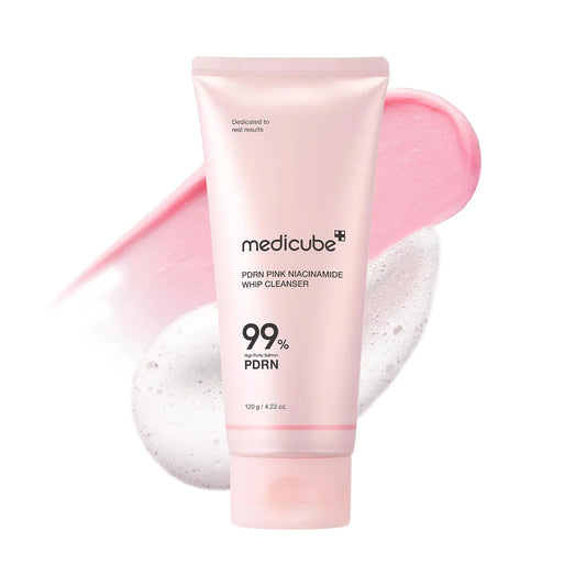 MEDICUBE PDRN PINK NIACINAMIDE WHIP CLEANSER 120G