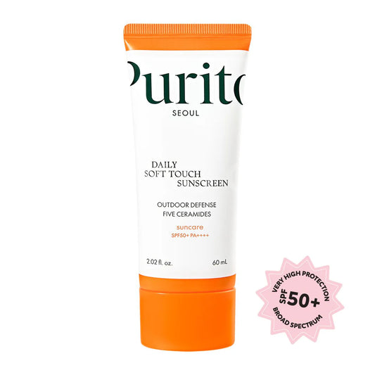 PURITO SEOUL DAILY SOFT TOUCH SUNSCREEN SPF50+ 60M
