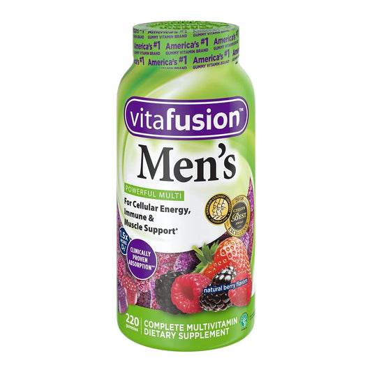 VITAFUSION MEN MULTIVITAMIN 220 GUMMIES