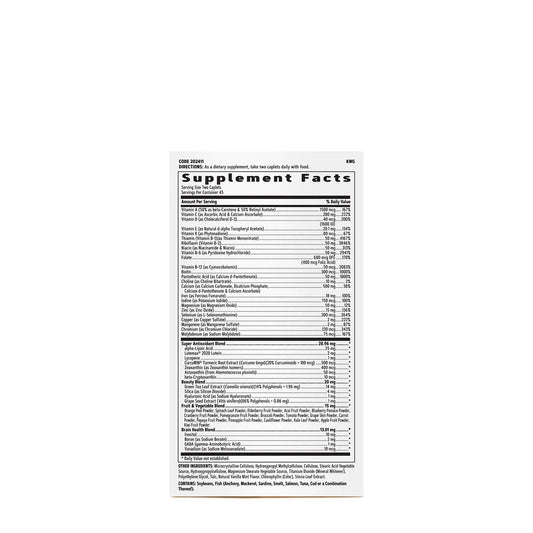 GNC WOMEN MULTIVITAMIN 180 CAPLETS