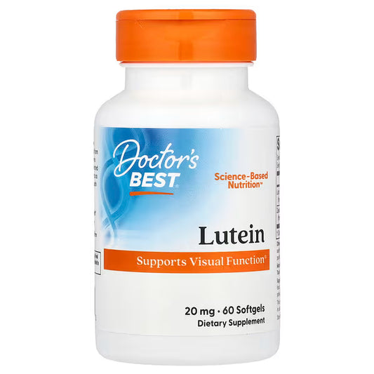 DOCTORS BEST LUTEIN 20 MG 60 SOFTGELS