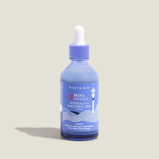 MARY&MAY RETINOL 0.1% BAKUCHIOL CICA SERUM 80ML