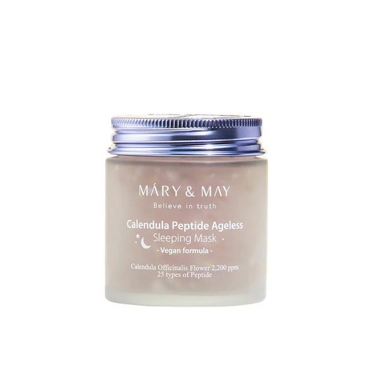 MARY&MAY CALENDULA PEPTIDE AGELESS SLEEP MASK 110G