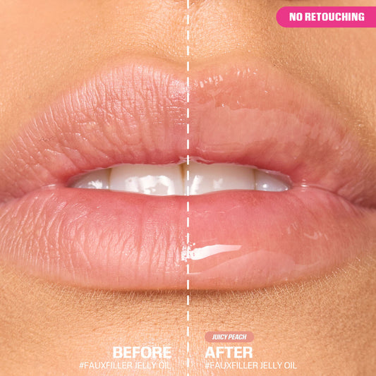 Huda Beauty Faux Filler Jelly Oil Juicy Peach