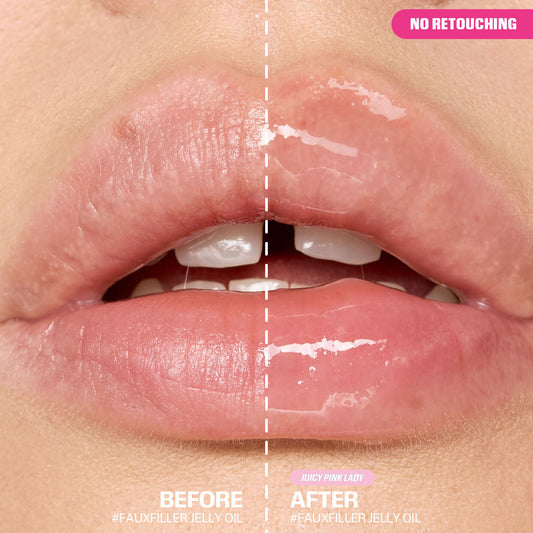 Huda Beauty Faux Filler Jelly Oil Juicy Pink Lady