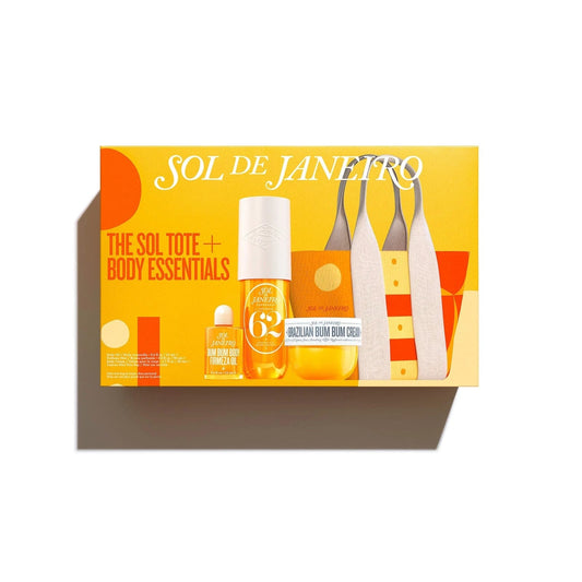 Sol De Janeiro The Sol Tote + Body Essentials Set