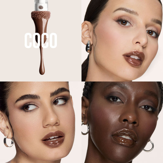 Huda Beauty Faux Filler Lip Gloss Coco 3.9ML