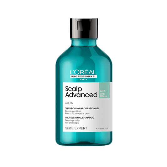 L'Oreal Professional Scalp Advanced Purifying Shampoo with AHA for Oily Scalps 300 ML