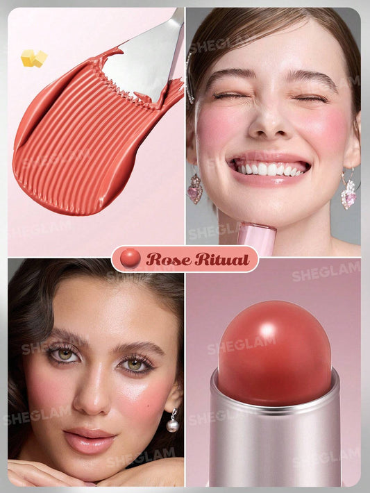 SHEGLAM BUTTERY BLUSH STICK ROSE RITUAL