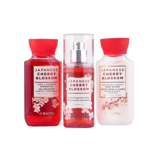 BATH&BODY WORKS TRAVEL GABANES CHERRY BLUSOM