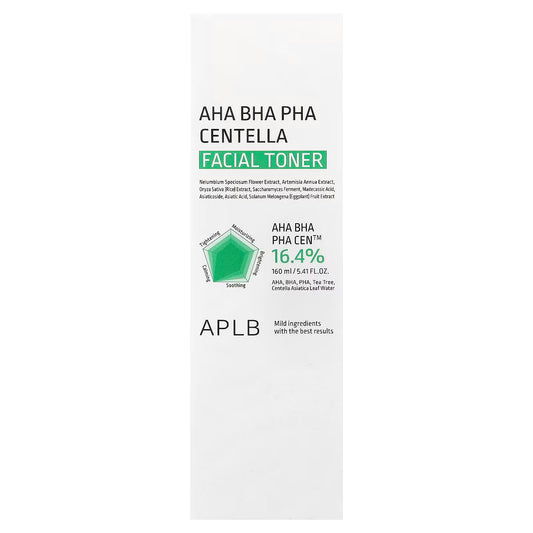 APLB AHA BHA PHA Centella Facial Toner 160ml