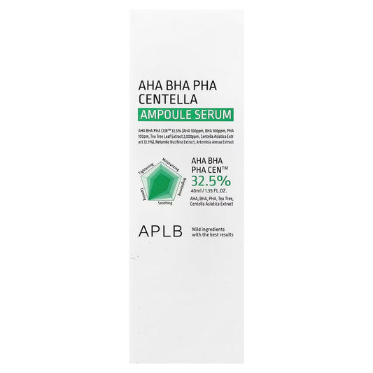 APLB AHA BHA PHA Centella Ampoule Serum (40ml)