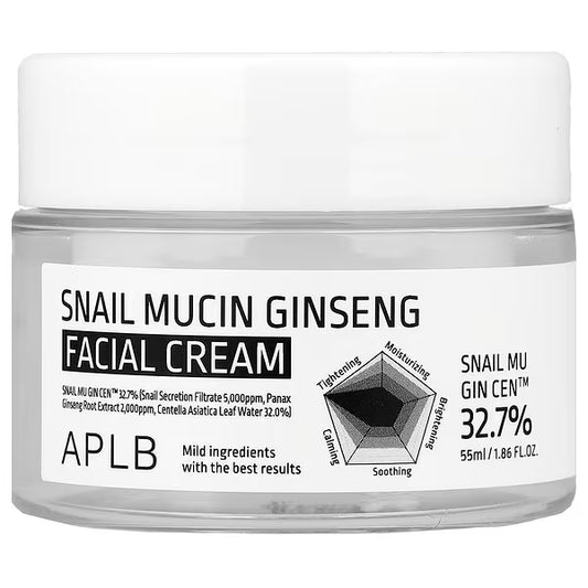 APLB Snail Mucin Ginseng Facial Cream (55ml)