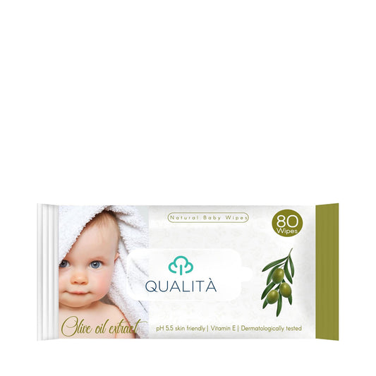 Qualita Diaper Baby Wipes 80