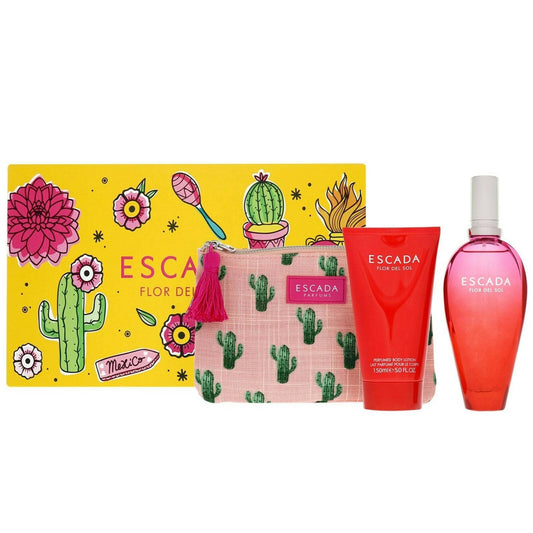 Escada Flor Del Sol Perfume Set EDP