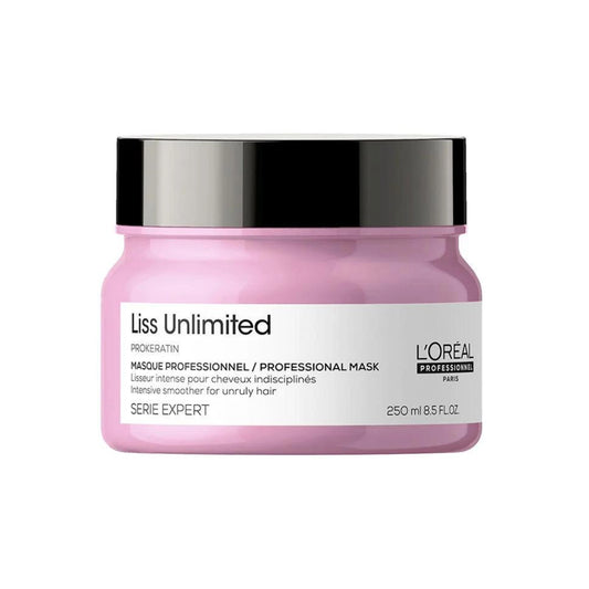 L'Oreal Professional Liss Unlimited Smoothing Hair Mask with Keratin for Unruly Hair 250 ML