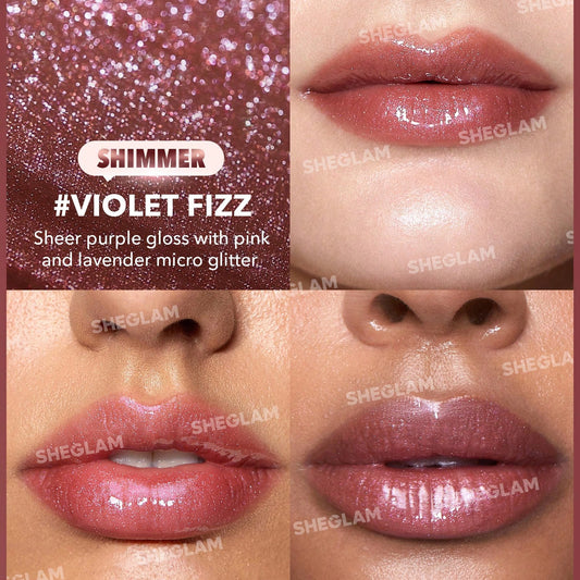 Sheglam Shimmer Lip Plumper Violet Fizz