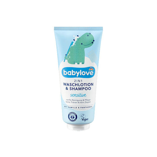 Baby Love 2 In 1 Wash & Shampoo Sensitive 200 ML