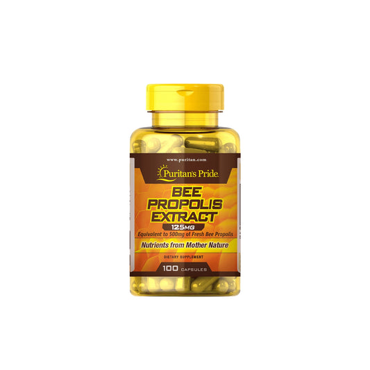 PURITANS PRIDE BEE PROPOLIS 125MG 100CAP