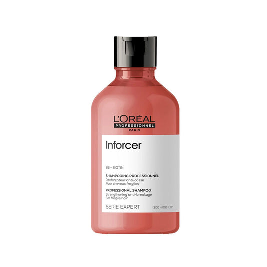 L'Oreal Professional Inforcer Strengthening & Anti-Breakage Shampoo with B6+ Biotin for Fragile Hair 300 ML
