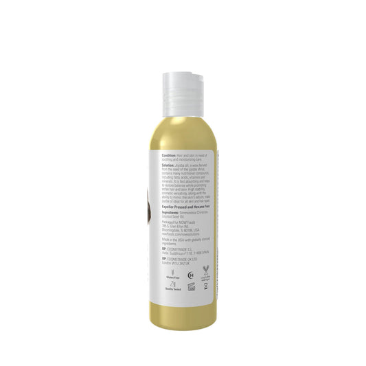 Now Jojoba Oil Pure Moisturizing Oil 118 ML