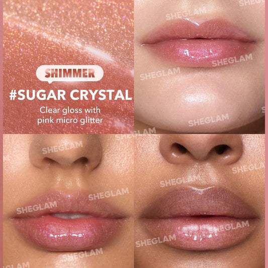 Sheglam Shimmer Lip Plumper Sugar Crystal