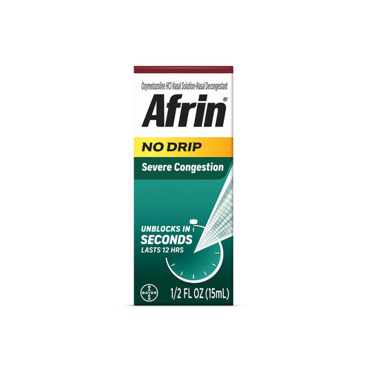 Afrin No Drip Spray 1 Bottles IMP ++