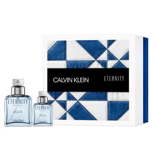 Calvin Klein Eternity Aqua for Men Gift Set 100ml + EDT 30ml