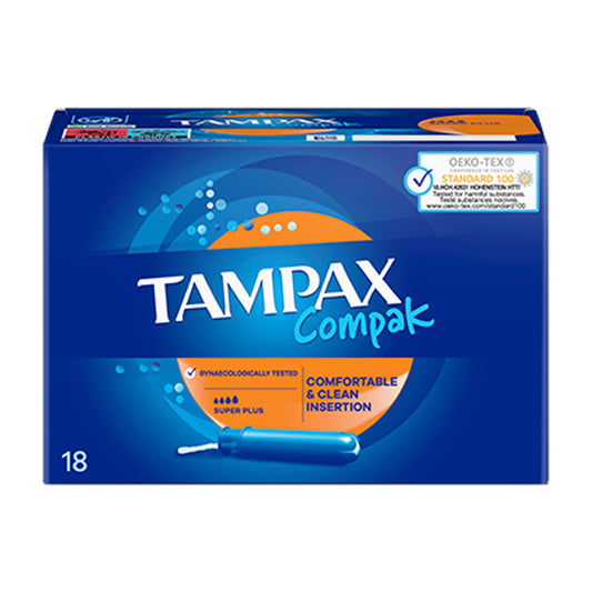 TAMPAX COMPAK SUPER PLUS 20 TAMPONS