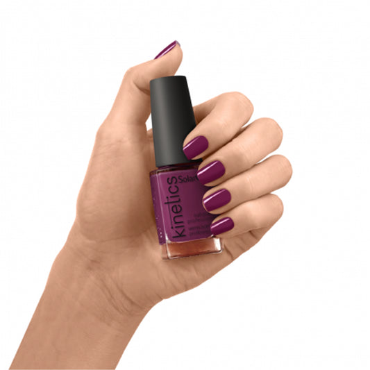 Kinetics Solar Gel Nail Polish KNP210 Mulberry
