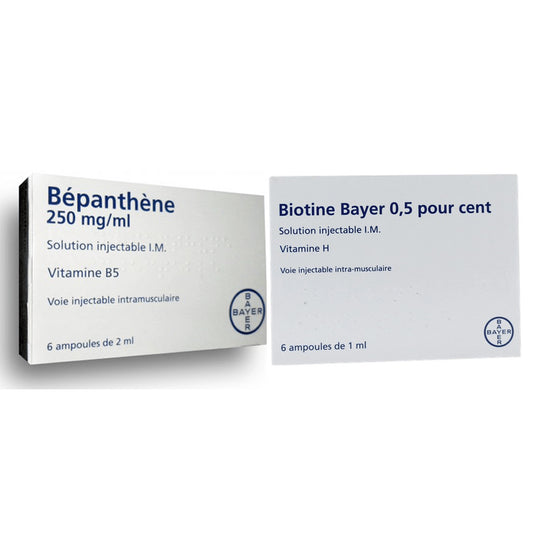 Biotin & Bepanthene Set 6 Amp