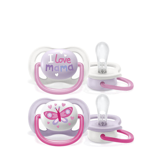 Philips Avent Tetine Girl T+T 0- 6M+ 08559