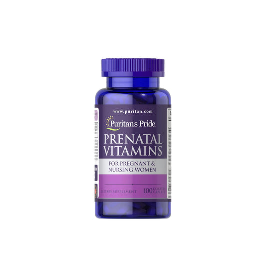 PURITANS PRIDE PRENATAL VITAMINS 100CAP