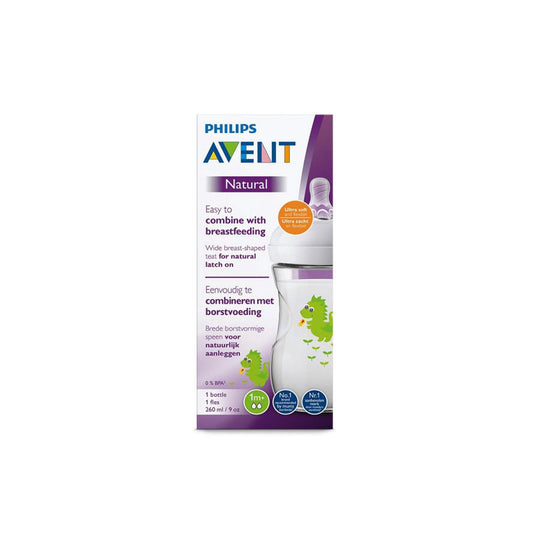 PHILIPS AVENT BIBERON NATURAL 1M+ 260ML 6533