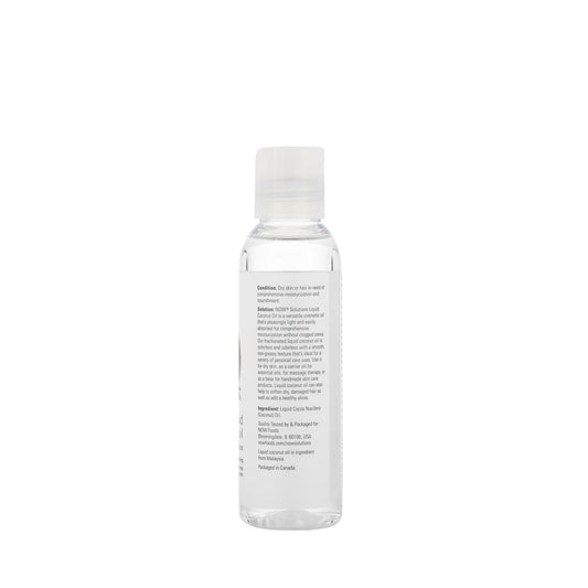 Now Liquid Coconut Oil Pure Oil 118 ML