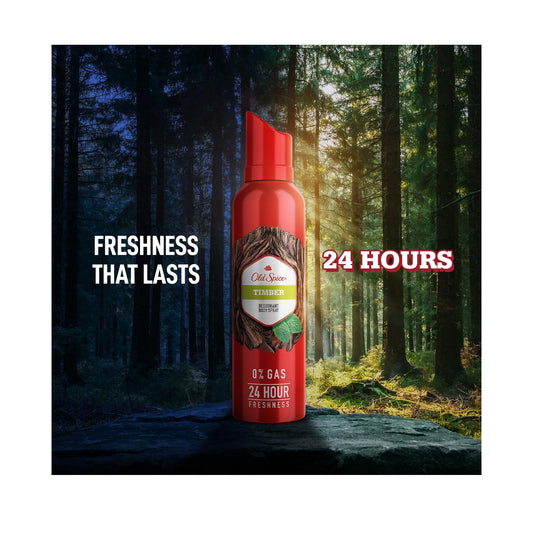 Old Spice Timber Deodorant Body Spray 140 ML