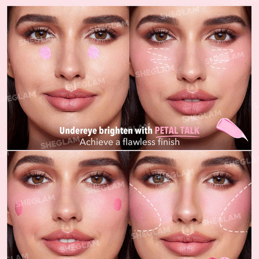 Sheglam Color Bloom Liquid Blush Petal Talk