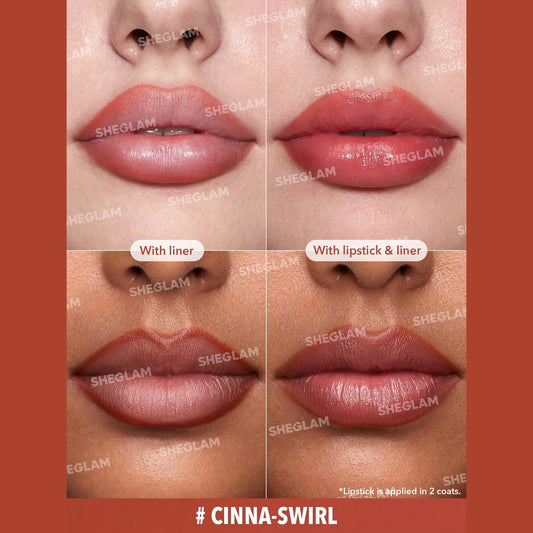 Sheglam Sheer Tinted Lipstick Cinna Swirl