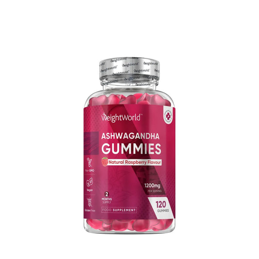 Weight World Ashwagandha Gummies 1200MG 120 Gummie
